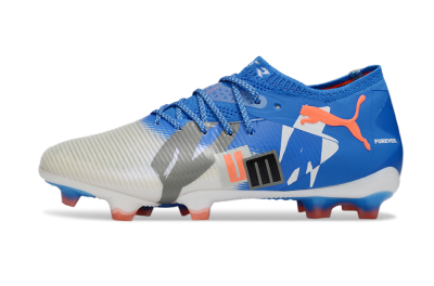 Puma Future 8 Ultimate FG Football Boots - Blue/Silver/Black