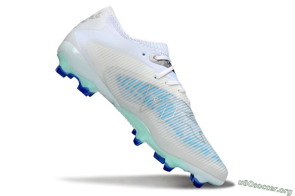Puma Future 8 Ultimate FG Football Boots - White/Blue/Silver 0