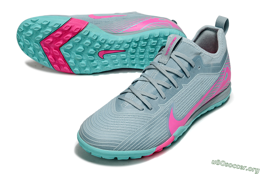 Nike Air Zoom Mercurial Vapor 16 Elite TF Football Shoes - Jade/Pink 0