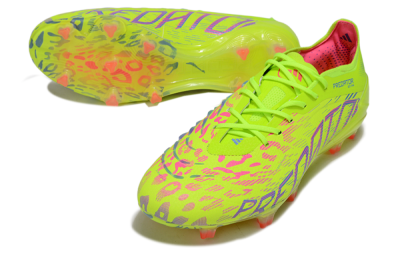 Adidas Predator 25 Elite FG Football Boots - Yellow/Blue/Red