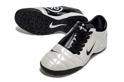 Nike Total 90 III TF Football Shoes - White/Black