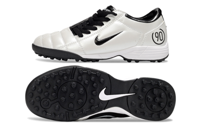 Nike Total 90 III TF Football Shoes - White/Black