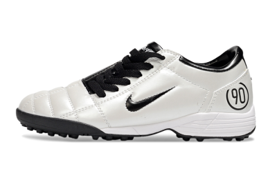 Nike Total 90 III TF Football Shoes - White/Black