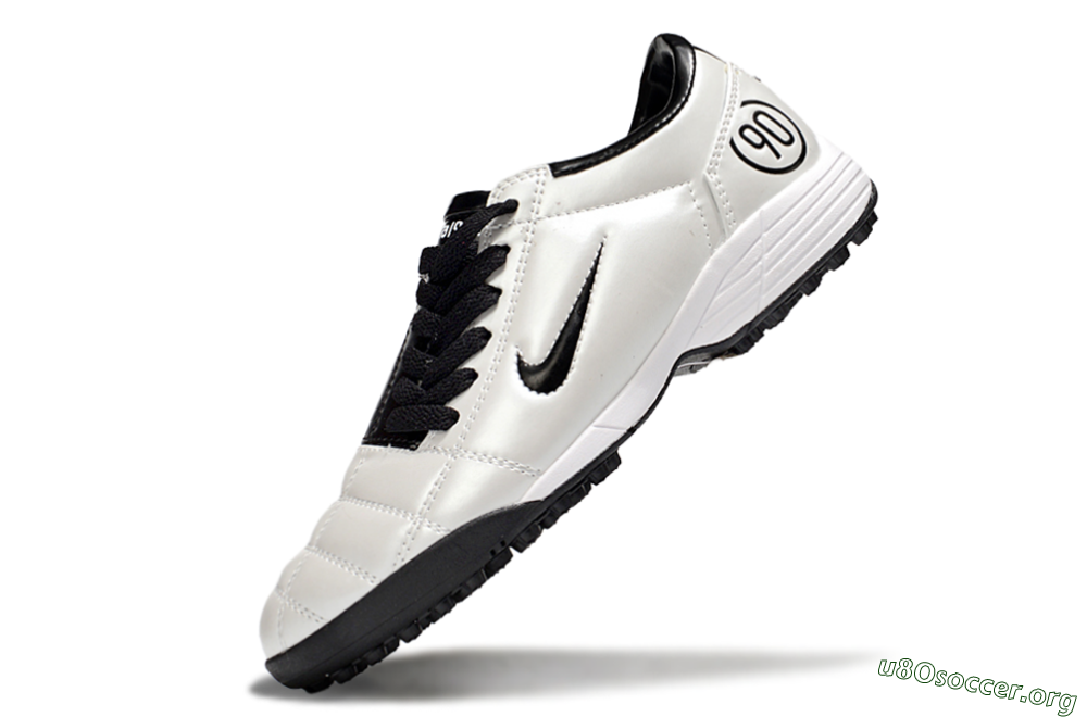 Nike Total 90 III TF Football Shoes - White/Black 5