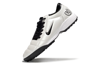 Nike Total 90 III TF Football Shoes - White/Black