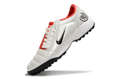 Nike Total 90 III TF Football Shoes - White/Black/Red