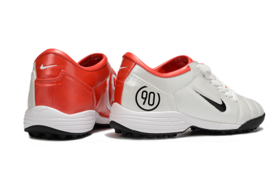 Nike Total 90 III TF Football Shoes - White/Black/Red