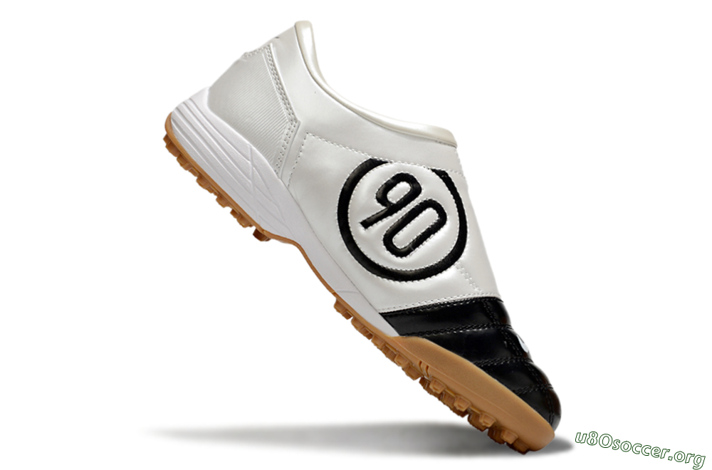 Nike Total 90 III TF Football Shoes - Black/White 4