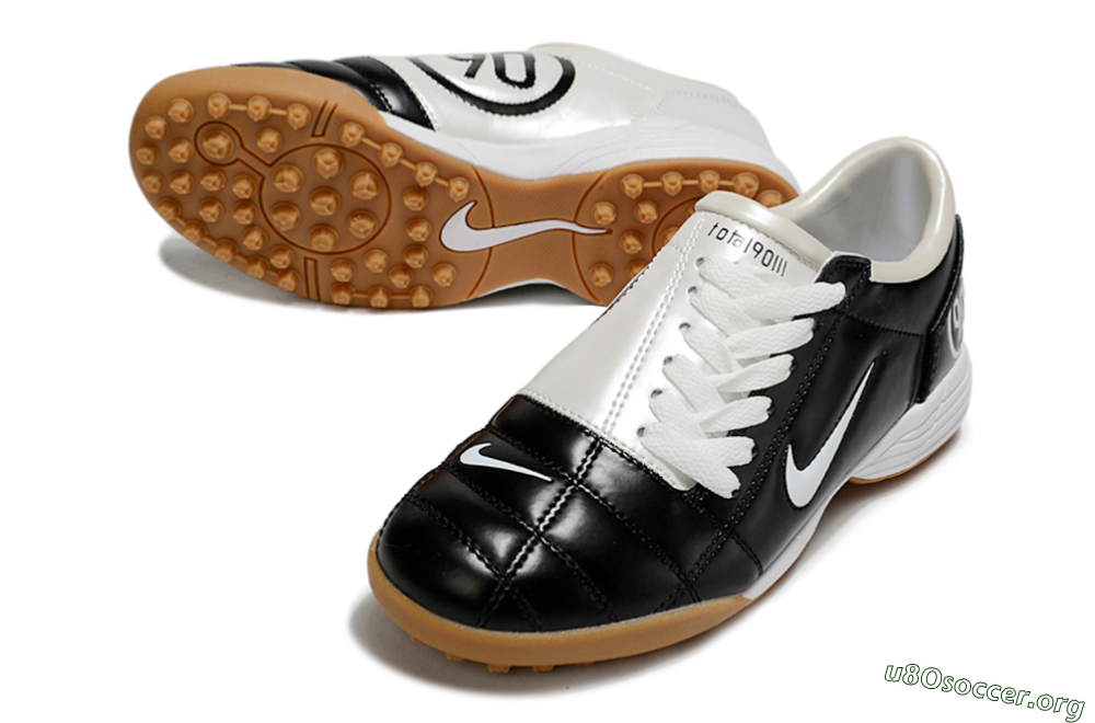 Nike Total 90 III TF Football Shoes - Black/White 0