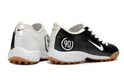 Nike Total 90 III TF Football Shoes - Black/White