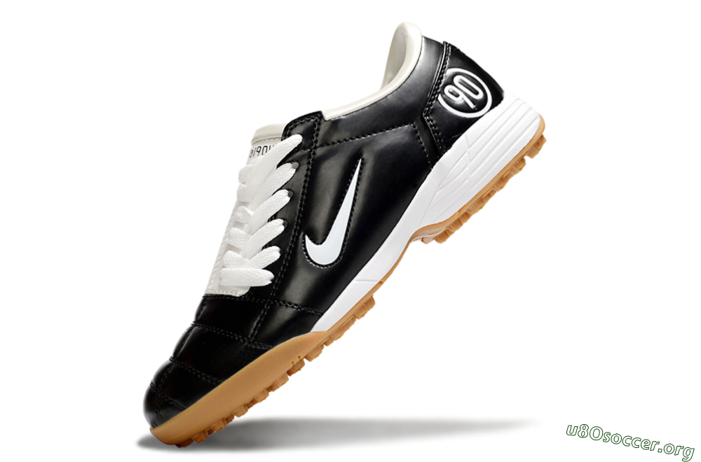 Nike Total 90 III TF Football Shoes - Black/White 5