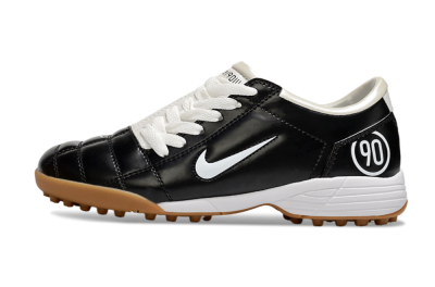 Nike Total 90 III TF Football Shoes - Black/White