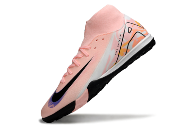 Nike Air Zoom Mercurial Superfly 10 Elite TF Football Shoes - Pink/White/Black
