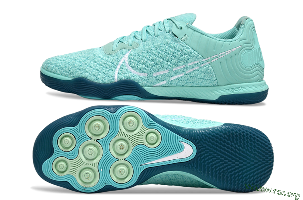 Nike React Gato IC Football Shoes - Jade/White 1