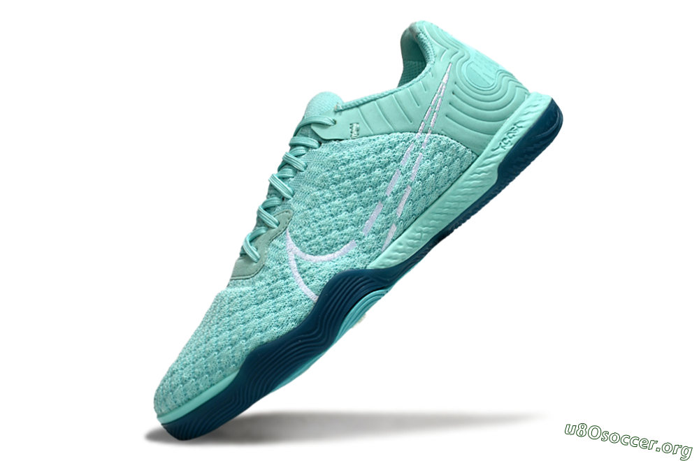 Nike React Gato IC Football Shoes - Jade/White 5