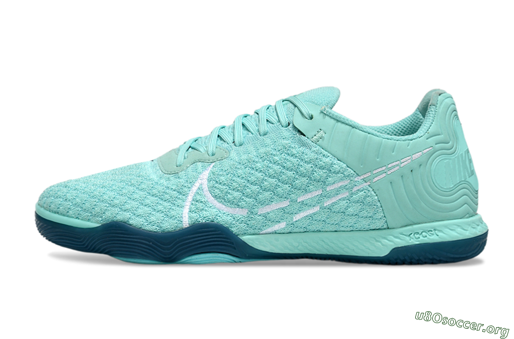 Nike React Gato IC Football Shoes - Jade/White 3