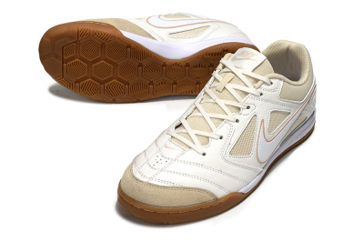 Nike SB Gato IC Football Shoes - White/Beige