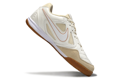 Nike SB Gato IC Football Shoes - White/Beige