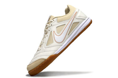 Nike SB Gato IC Football Shoes - White/Beige