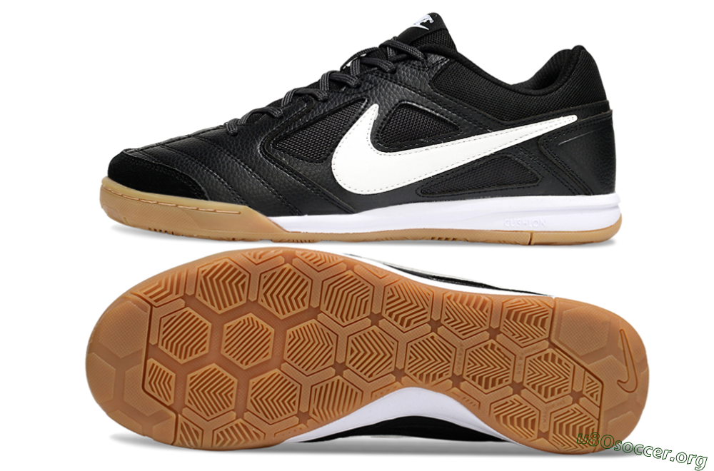Nike SB Gato IC Football Shoes - Black/White 1