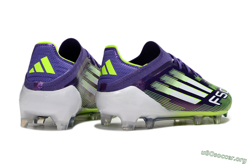 Adidas F50 Elite FG Football Boots - Purple/White/Yellow 6