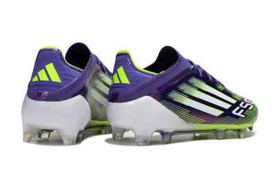 Adidas F50 Elite FG Football Boots - Purple/White/Yellow