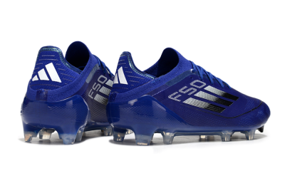 Adidas F50 Elite FG Football Boots - Blue/Silver/Black