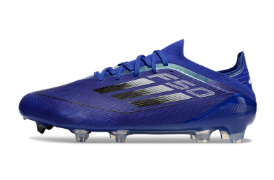 Adidas F50 Elite FG Football Boots - Blue/Silver/Black