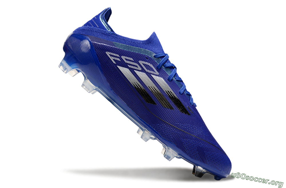 Adidas F50 Elite FG Football Boots - Blue/Silver/Black 4