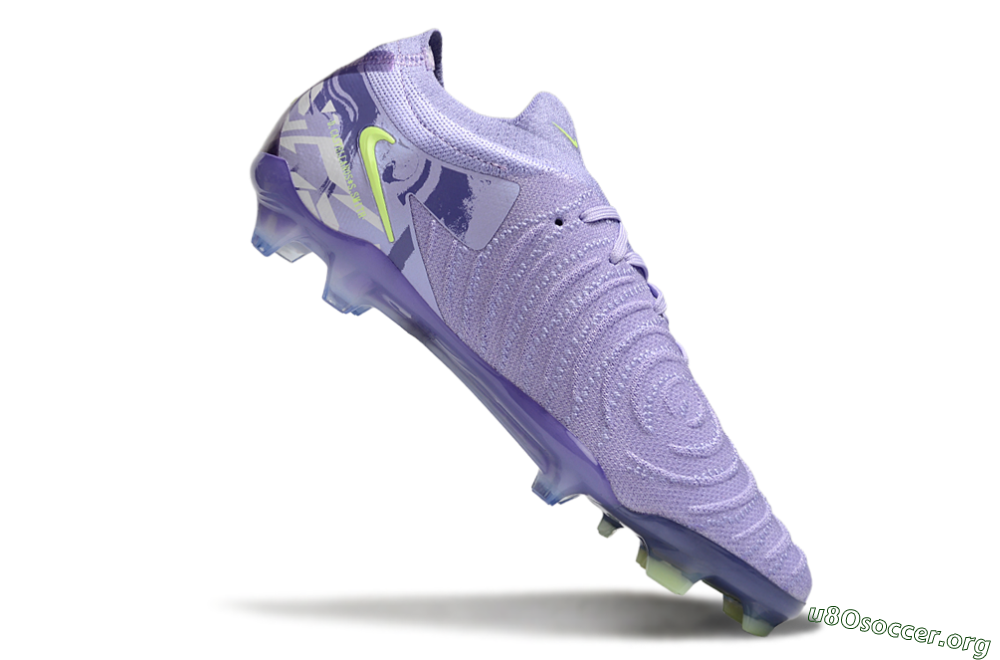 Nike Phantom GX 2 Elite FG Football Boots - Purple/Yellow 4