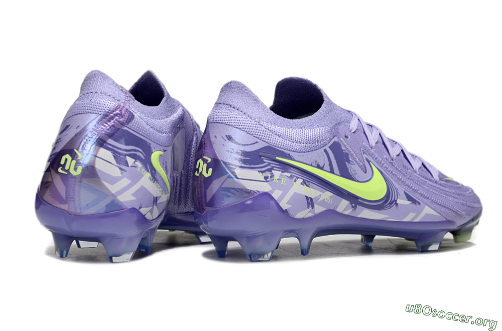Nike Phantom GX 2 Elite FG Football Boots - Purple/Yellow 6