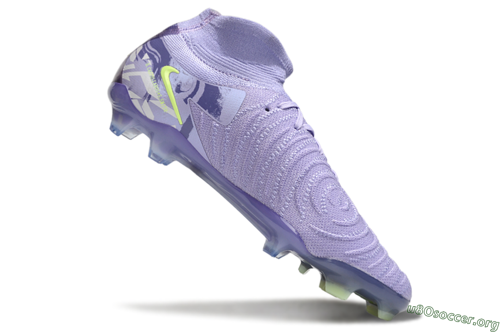 Nike Phantom Luna Elite FG Football Boots - Purple/Yellow 4