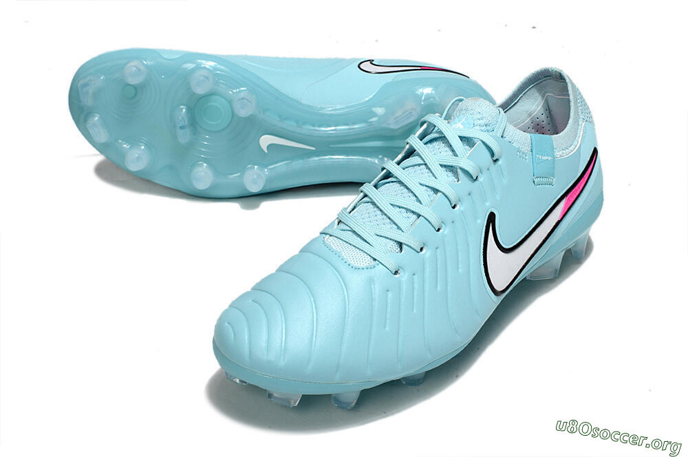 Nike Tiempo Legend 10 Elite FG Football Boots - Jade/White/Pink 0