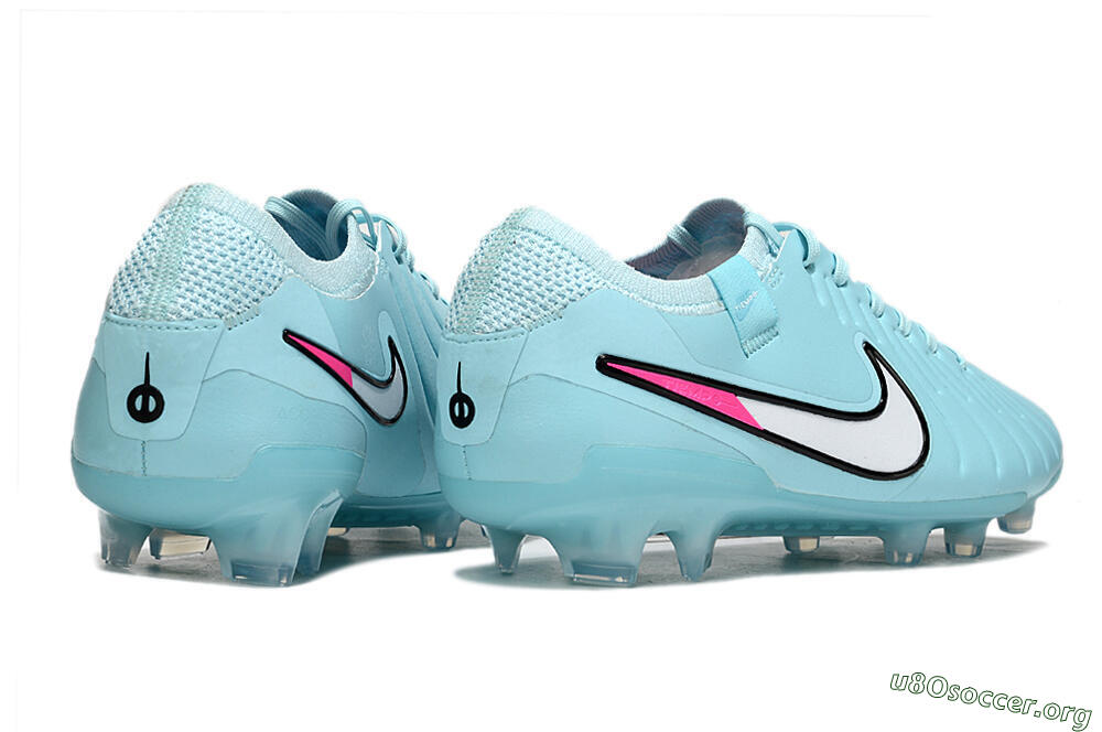 Nike Tiempo Legend 10 Elite FG Football Boots - Jade/White/Pink 6