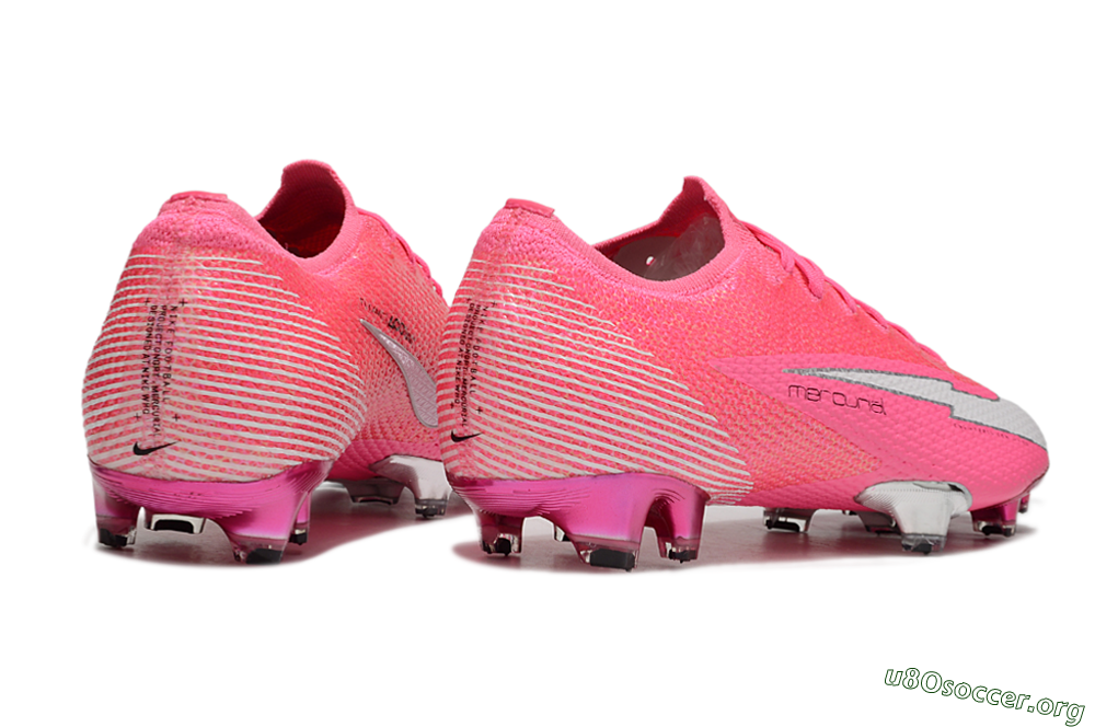 Nike Air Zoom Mercurial Vapor 13 Elite FG Football Boots - Pink/White/Silver 6