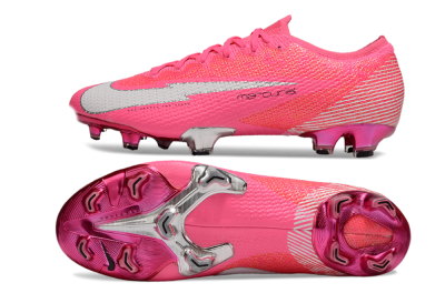 Nike Air Zoom Mercurial Vapor 13 Elite FG Football Boots - Pink/White/Silver