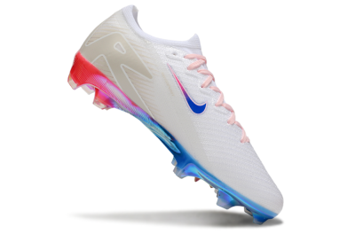 Nike Air Zoom Mercurial Vapor 16 Elite FG Football Boots - White/Blue/Pink