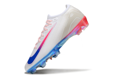 Nike Air Zoom Mercurial Vapor 16 Elite FG Football Boots - White/Blue/Pink