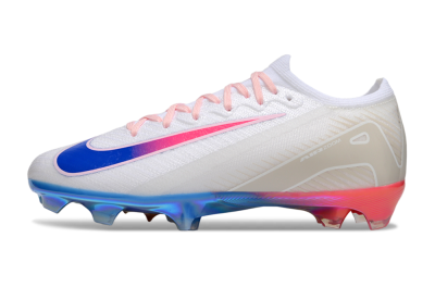 Nike Air Zoom Mercurial Vapor 16 Elite FG Football Boots - White/Blue/Pink