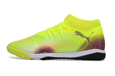 Puma Future 8 Ultimate TF Football Shoes - Yellow/Black/Pink