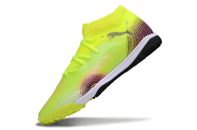 Puma Future 8 Ultimate TF Football Shoes - Yellow/Black/Pink