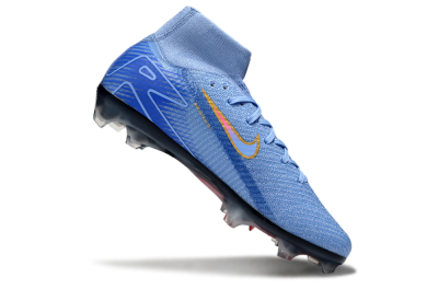 Nike Air Zoom Mercurial Superfly 10 Elite FG Football Boots - Blue/Gold/Pink