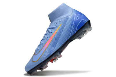 Nike Air Zoom Mercurial Superfly 10 Elite FG Football Boots - Blue/Gold/Pink