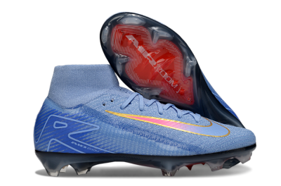 Nike Air Zoom Mercurial Superfly 10 Elite FG Football Boots - Blue/Gold/Pink