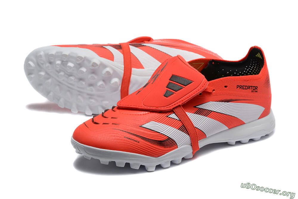 Adidas Predator 25 Elite Foldover Tongue TF Football Shoes - Red/White 0