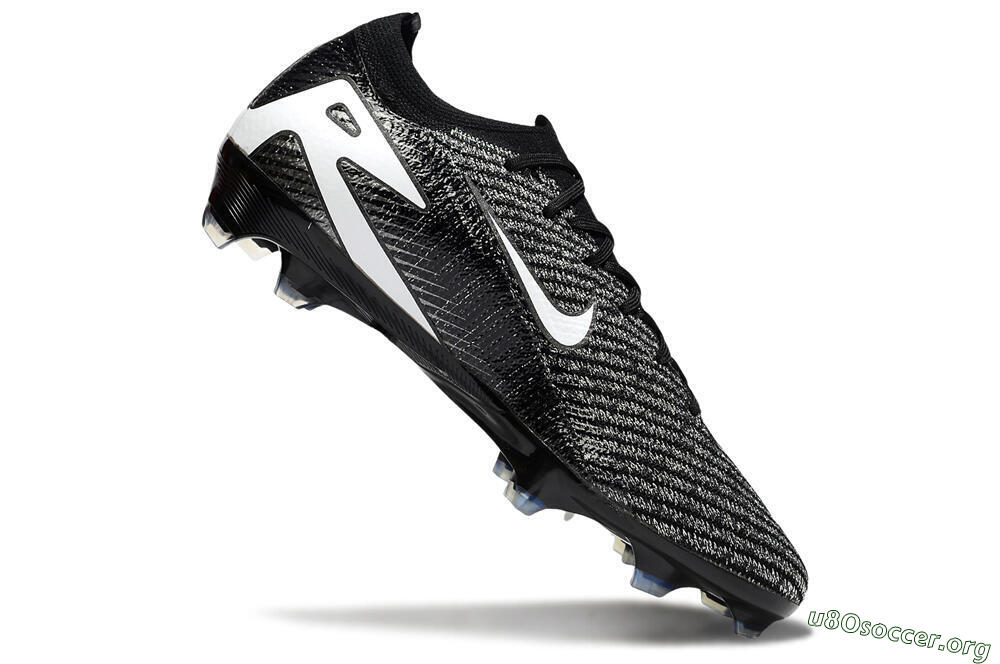 Nike Air Zoom Mercurial Vapor 16 Elite FG Football Boots - Black/White 4