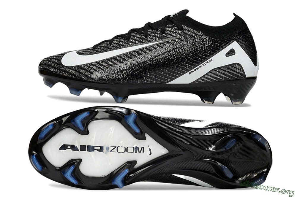 Nike Air Zoom Mercurial Vapor 16 Elite FG Football Boots - Black/White 1