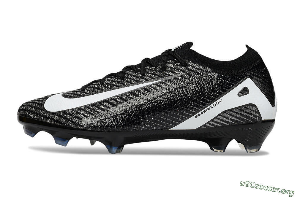 Nike Air Zoom Mercurial Vapor 16 Elite FG Football Boots - Black/White 3