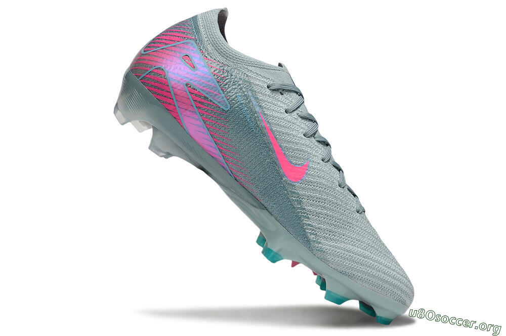 Nike Air Zoom Mercurial Vapor 16 Elite FG Football Boots - Jade/Pink 4