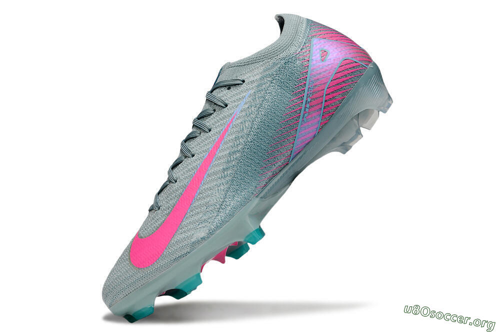 Nike Air Zoom Mercurial Vapor 16 Elite FG Football Boots - Jade/Pink 5
